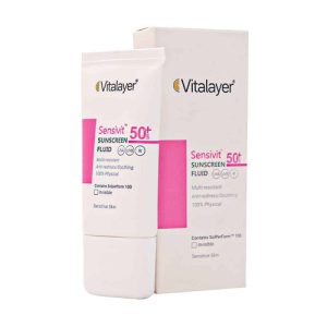 ضد آفتاب SPF50 پوست حساس ویتالیر