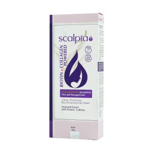 شامپو حجم دهنده مو بیوتین و کلاژن اسکالپیا