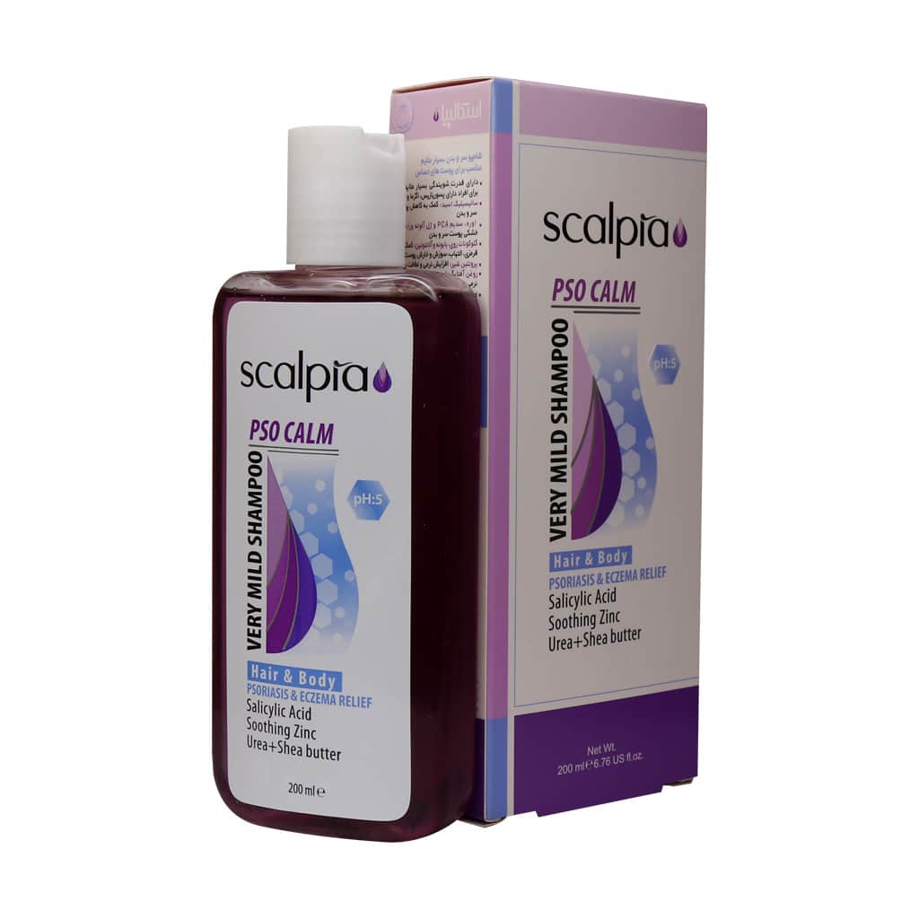 شامپو سر و بدن بسیار ملایم اسکالپیا