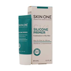 پرایمر سیلیکونی مات کننده و جمع کننده منافذ اسکین وان مناسب پوست چرب و مختلط 30 میلی لیتر