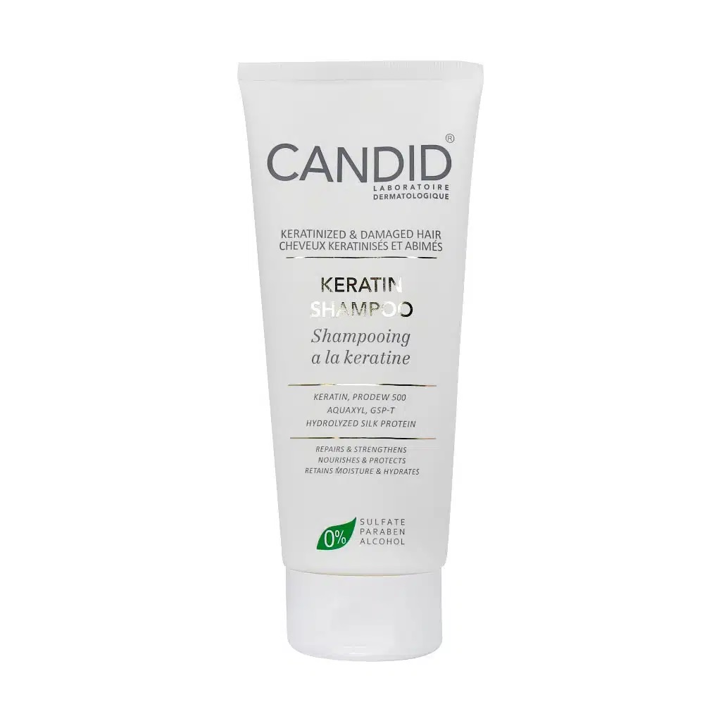 شامپو کراتینه کاندید مناسب مو کراتینه و آسیب دیده