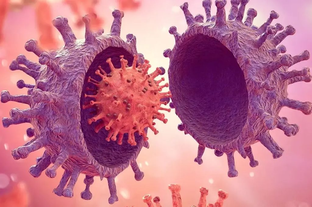 علائم کرونای تیغی