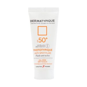 فلوئید ضد آفتاب ضد لک و روشن کننده SPF50 درماتیپیک 40 میلی لیتر