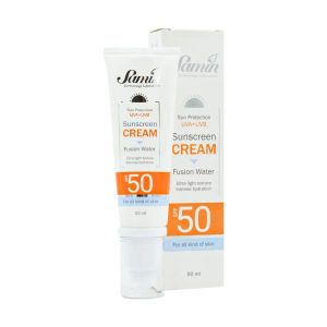 ضد آفتاب فیوژن واتر انواع پوست SPF50 ثمین