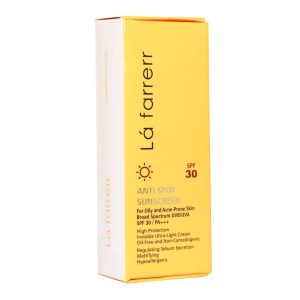 کرم ضد آفتاب SPF30 پوست چرب لافارر