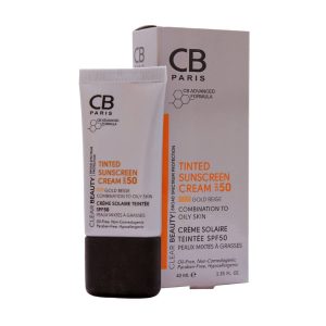 ضد آفتاب SPF50 پوست مختلط تا چرب سی بی پاریس 40 میلی لیتر