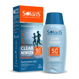 ژل هیدروالکلی ضد آفتاب کلیر نیوژن SPF50 سولاریس آدرن