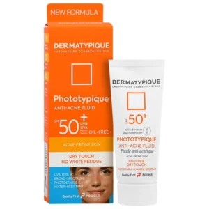 فلویید ضد آفتاب پوست چرب و دارای جوش SPF50+ درماتیپیک 50 میلی لیتر
