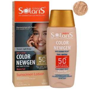 لوسیون ضد آفتاب کالر نیوژن +SPF 50  آردن سولاریس (فاقد چربی)