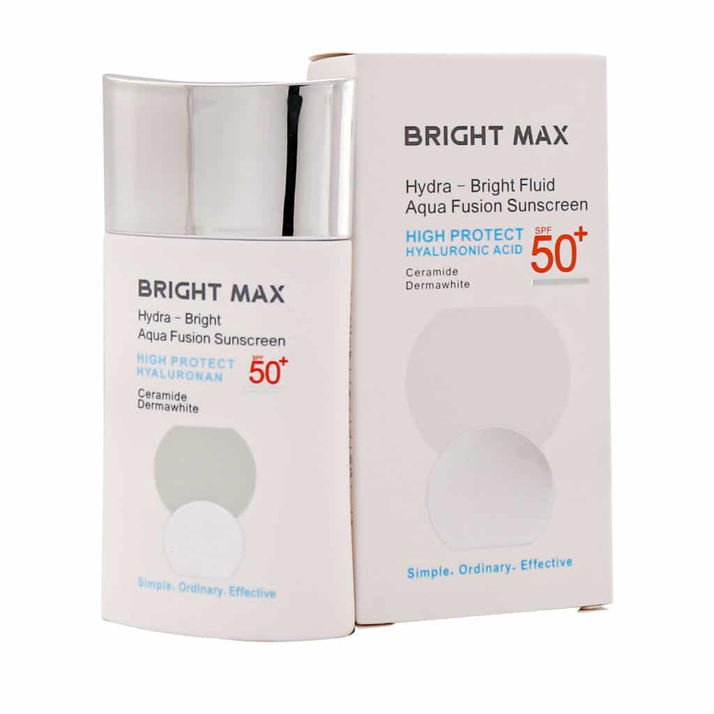 فلوئید ضد آفتاب آکوافیوژن هیدرا برایت SPF50 برایت مکس - تصویر 3