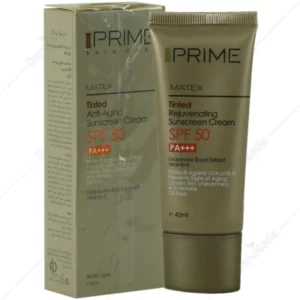 کرم ضد آفتاب جوان کننده SPF50 پرایم